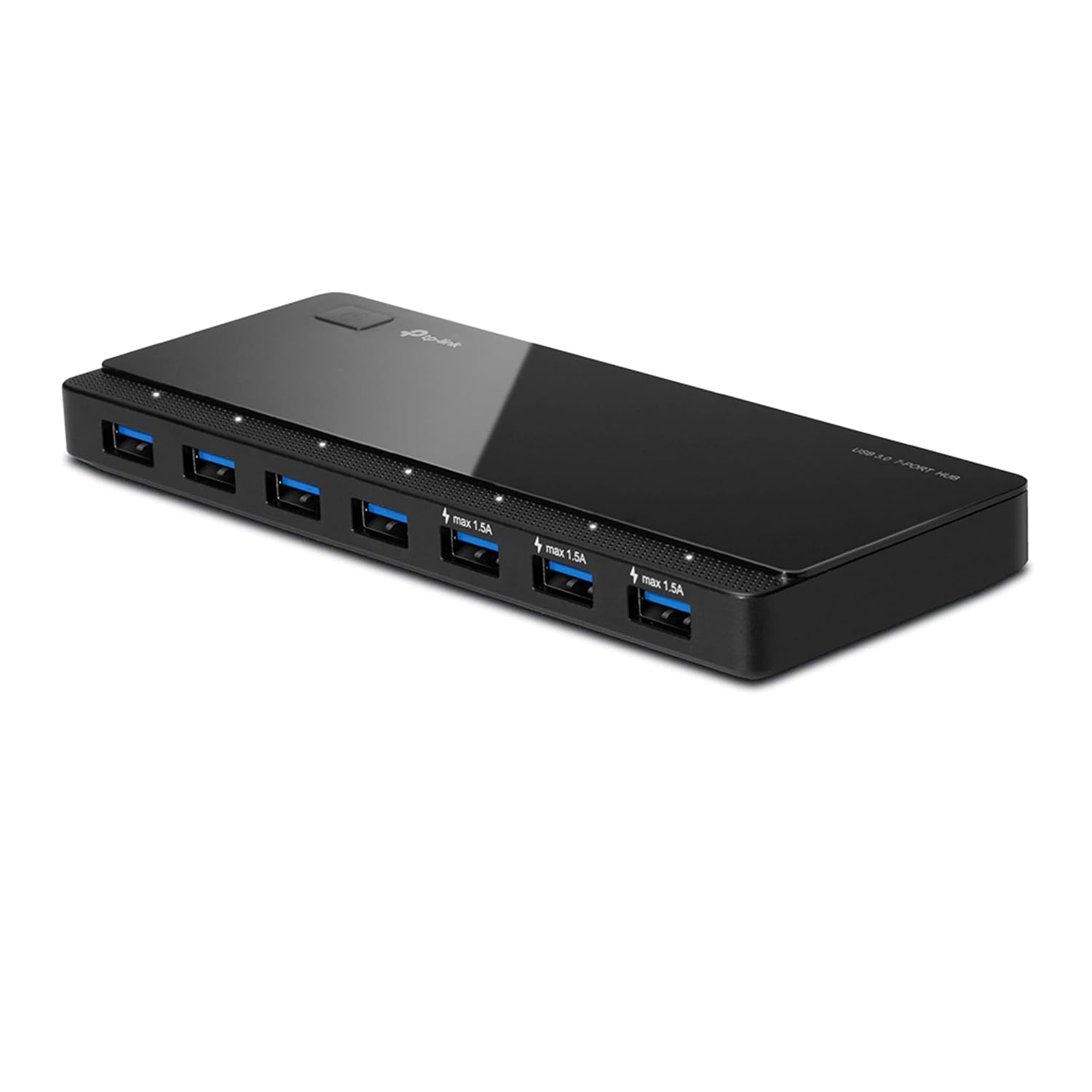TP-Link UH700 Powered USB Hub with 7 Data Smart Charging USB 3.0 Ports ...