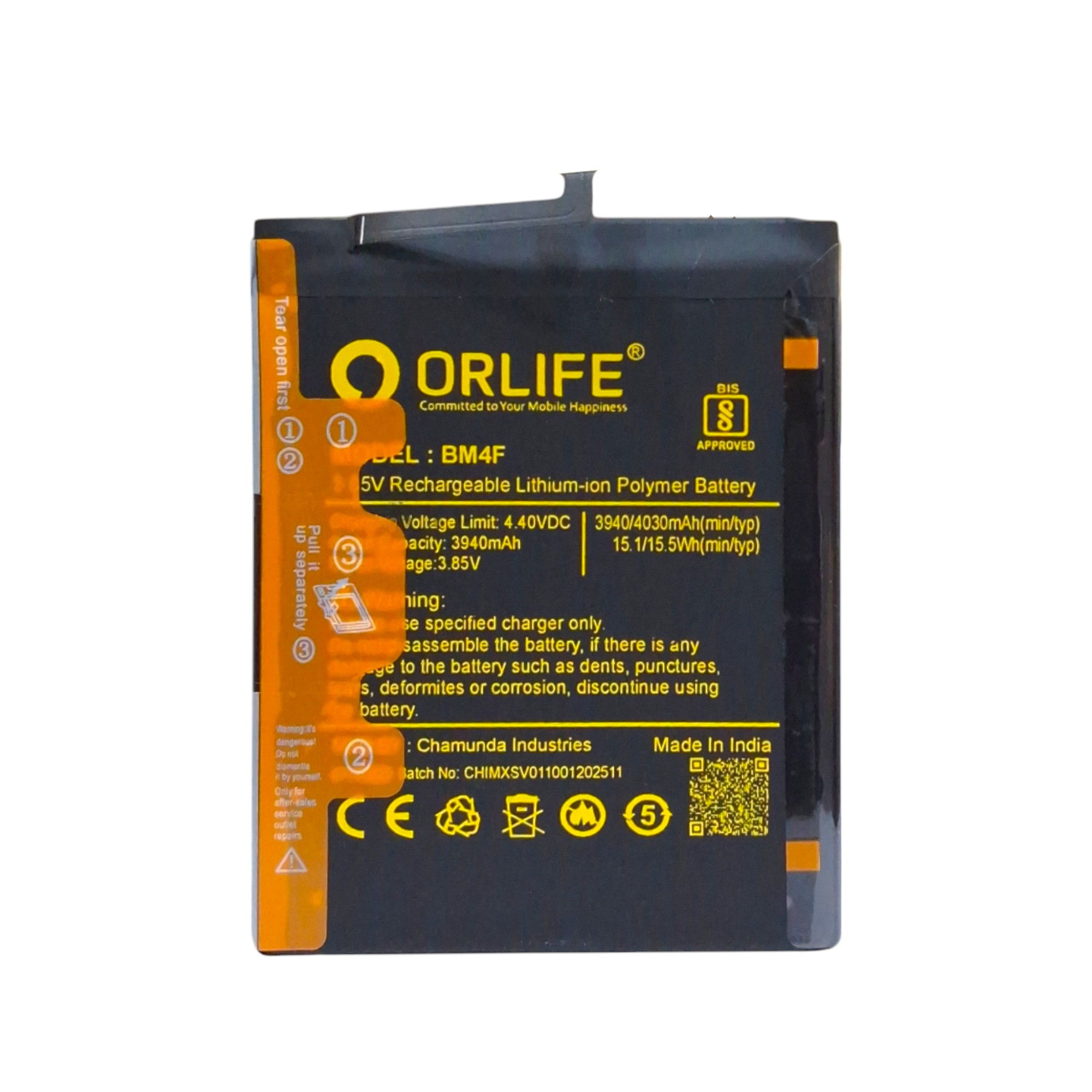 Orlife BM4F Battery for Xiaomi redami 3a ( 1 Year Replacement Warranty ...