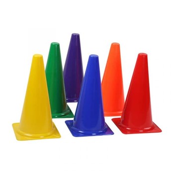 Elevate Your Training Events with FITFIX™ Sports 9 Inch Cone Marker pack of 30 Pcs Set Unleash Versatility and Durability for Every Activity - The Ultimate Solution comes in pack of 6- 12-18- 24- 30- 36- 42- 48 ps