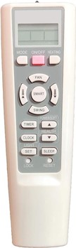 Air Conditioner Remote Compatible with: Haier Split/Window AC Remote Control (AC-30) White Pack of 1