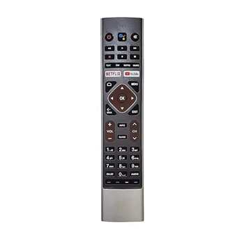 TV Remote Compatible for Haier TV Remote Control with Google Assistant Bluetooth Voice Command HAIER Remote Android tv with Netflix YouTube hot Keys. Pairing Must! [ HTR-U27E ]