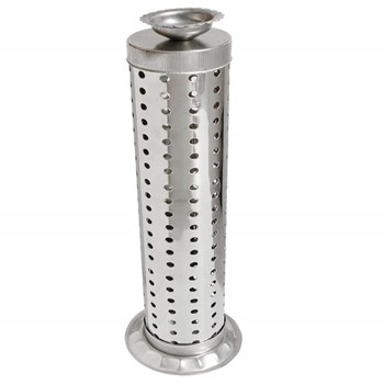 Shri Krishna Enterprises Safety Agarbatti Stand Steel Incense Holder (Silver  Pack of 1)(Cylindrical)
