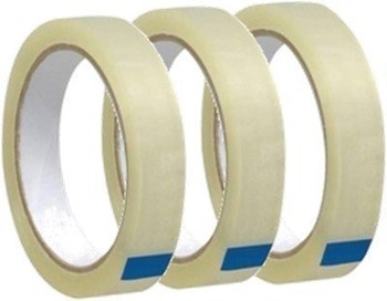 Cello Tape (65m - 1 Inch Transparent) - Set of 3