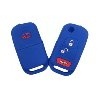 Silicon Key Cover for Mahindra Bolero 2019 2018 2017 Key Cover (Pack of 1)