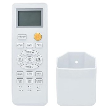 Air Conditioner Remote Compatible for Haier Split AC Remote Control Compatible for Haier AC Remote Control [ AC-131 ] White Pack of 1