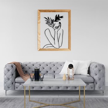 AleganT Plastic Wall Photo Frame (Black  1 Photo(s)  16hx12w inches)