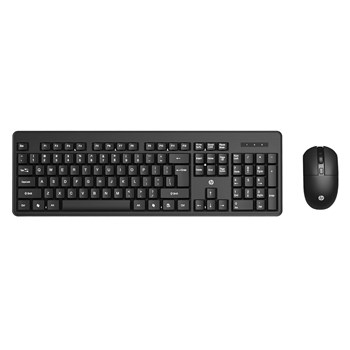 HP KM200 Wireless Mouse and Keyboard Combo Full Size Ergonomic Design 3 Button and Built in Scroll Wheel Wireless connection 3 Years Warranty