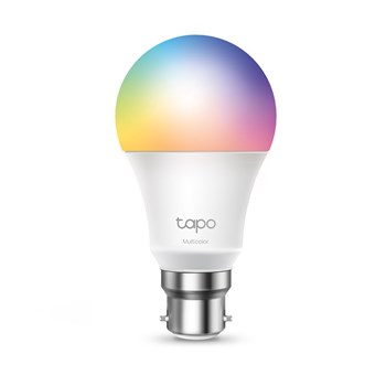 Tapo TP-LINK L530B Smart Bulb| Smart Wi-Fi LED Light| B22| 8.7W| Compatible with Alexa(Echo and Echo Dot) and Google Home| Colour-Changeable| No Hub Required [Energy Class A+]| Multi| Standard