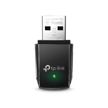 TP Link Archer T3U AC1300 USB WiFi Adapter - 2.4G/5G Dual Band Mini Wireless Network Adapter for PC Desktop, MU-MIMO Wi-Fi Dongle, USB 3.0, Supports Windows 11,10, 8.1, 8, 7, XP/Mac OS 10.15 and earlier