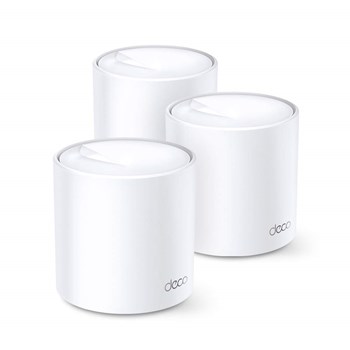 TP Link Deco X20 Pack of 3 Dual Band Next-Gen Wi-Fi 6 Mesh, AX1800 Whole Home WiFi System, Covers up to 5800 Sq. Ft,Replaces Routers and WiFi Extenders,Parental Control,Compatible with Alexa(3-Pack)(1800 mbps)