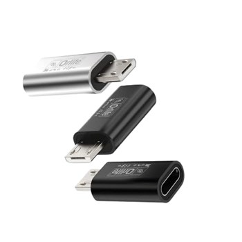 Orlife Lighting 8 pin Adapter to Micro USB Converter Connector for Data Synchronisation and Charging Compatible with Apple iPhone- iPad- iPod for Charging and Data Sync