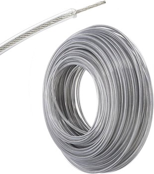 SADAIV NIPUN Powered by Trimmer LINE 5mm Diameter Flexible Steel Wire Rope Cable 5m Length