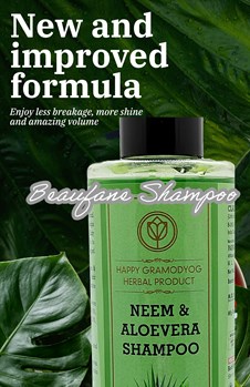 Natural Neem & Aloevera Shampoo/Cleanser for Controlling Dandruff & Hair fall | Shampoo for Reducing Scalp Irritation & Flaky scalp disease | Cools the Scalp | Suitable for Daily Use for All Hair Types  210ml