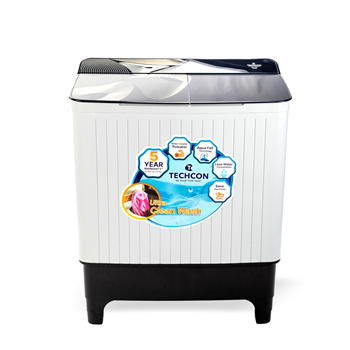 TECHCON | Washing Machine | SAWM T9541 FGG | Grey | 9.5 Kg