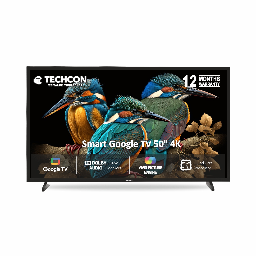 Techcon Television 126cm (50 Inch) 4K UHD 50