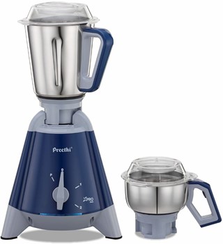 Preethi X Pro Duo MG-198 1300 W Mixer Grinder (2 Jars Black) ()