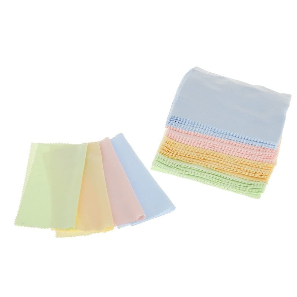 20 Pack Lint-Free Microfiber Cloth for Glasses Phone Camera Lens 20 Pack Lint-Free Microfiber Cloth for Glasses Phone Camera Lens